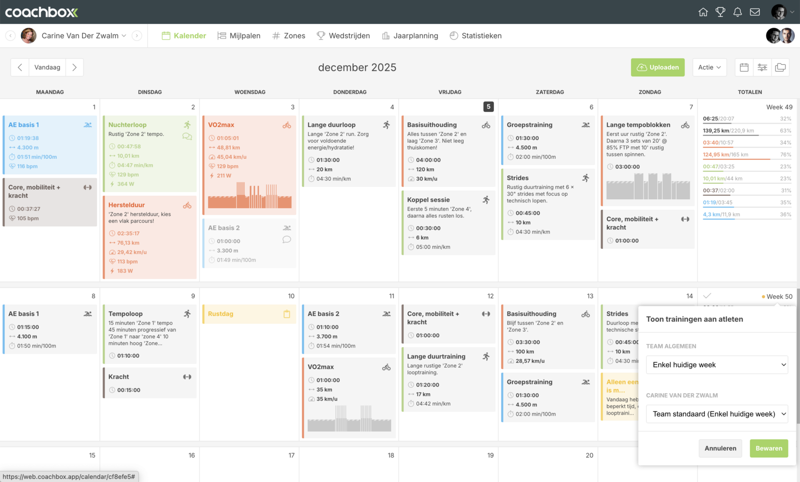 Kalender dot-icoon voor snelle zichtbaarheid wijziging